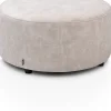 XOOON ZACH poef rond 80 cm - hoogte 40 cm |^ Poef/Hockers