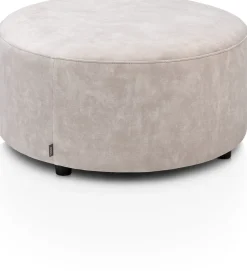 XOOON ZACH poef rond 80 cm - hoogte 40 cm |^ Poef/Hockers