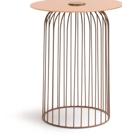 XOOON Zora bijzettafel (H51,5cm) in de kleur Oranje - COCOmaison^ Woonaccessoires|Bijzettafels