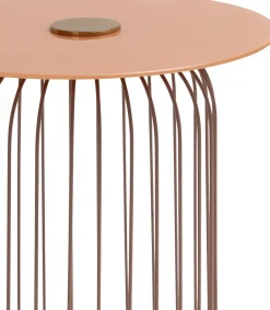 XOOON Zora bijzettafel (H51,5cm) in de kleur Oranje - COCOmaison^ Woonaccessoires|Bijzettafels